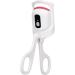 Qukaim Electric Eyelash Curler Electric Heated Eyelash Curler 3 Temperature Modes Rechargeable Mini Long-Lasting Lash Curler White - Buy Online on GoSupps.com