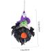 HOMSFOU 1 Pc halloween puppet ornaments halloween home decor halloween decorations light house decorations for home ghost decor halloween pumpkin decorations scarecrow ornaments household Black 34x33x3cm - Buy Online on GoSupps.com