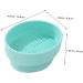 Mikinona Makeup Brush Cleaner Bowl Cleaner Bowl for Makeup Tools Brush Cleaning Pad Makeup Brush Storage Stand Silicone Cleaning Bowl Foldable Brush Make up Powder Puff Silica Gel - Buy Online on GoSupps.com