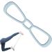 Figure 8 Elastic Band - Resistance Band | Resistance Bands for Shoulder | High-Elasticity Fitness Resistance Band | Band for Exercising The Arms Chest Shoulders Trainer for Women and Men Blue - Buy Online on GoSupps.com