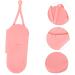 Baluue Curling Iron Storage Bag Hair Crimper Curlers Storage Bags Curling Wand Hair Curler 29.50X13.50X2.00CM Pink - Buy Online on GoSupps.com