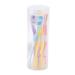 8 pieces/set 2-in-1-tongue scraps plastic-tongue cleaner with a long handle and travel case for the oral care of adults and children