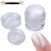 TQUXNGA White Chrome Nail Powder Shimmered Chrome Pigment Powder Mirrored Effect Nails Art Powder for Manicures Decorations - Buy Online on GoSupps.com