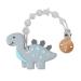 PandaEar Baby Dinosaur Training Massaging Toy Teether | Soothes Gums Promotes Healthy Oral Development | Food Grade Soft Safe BPA-Free Silicone Natural Organic | Babies Toddlers Infants