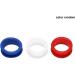 50 Pieces of Silicone Finger Rings for Any Scissors Insert Hair Cutting Styling Tools Accessories Mixing Colors - Buy Online on GoSupps.com