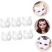 Homsfou 12-Piece White Half Paper Masks - Halloween Animal Tinker Masks for Men - Ideal for Parties & Cosplay - Buy Online on GoSupps.com