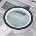 ecaqlin Magnifying Glass 20X Large Magnifier with Light LED Illuminated Handheld Premium High Power Magnifying Glass for Reading Books Seniors Macular Degeneration Stamps - Buy Online on GoSupps.com