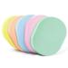 6 pieces natural large oval shape soft powder squad make-up cosmetic facial cleaning peeling sponge pout dough facial cleaning make-up distance tools