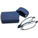 Cokobin Foldable Reading Glasses - Stainless Steel Anti-Blue Light Aid for Men & Women | +3.5 Diopter with Hard Case - Buy Online on GoSupps.com