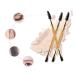 Buy Eyebrow Brush with Bamboo Handle - Duo Brush & Comb for Women | International Shipping - Buy Online on GoSupps.com