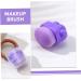 Buy Cat Claw Foundation Brush | Travel Purple Makeup Brush for Foundation & Blusher | Portable Cosmetics Applicator with Artificial Fiber - Buy Online on GoSupps.com