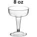DecorRack 24 Cocktail Glasses - Stackable Stemmed Plastic Champagne Cups for Outdoor Parties, Weddings, and Picnics - Reusable, Shatterproof Disposable Wine Glasses (Pack of 24) - Buy Online on GoSupps.com
