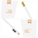 Outanaya 12pcs Eyebrow Pencil Sharpener Women Makeup Brow Pencil Wood Brow Pencil Wooden White - Buy Online on GoSupps.com