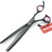 8.0 inches Professional Dog Grooming Scissors Set Straight & thinning & Curved & chunkers with Comb in 1 Set (Black) - Buy Online on GoSupps.com
