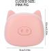 Compact Handwarmer Hand Warmer Light Cartoon Image with Pocket Mirror Light for Women for Home Travel Use Pink Pig - Buy Online on GoSupps.com