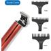 Electric Trimmer LCD Display Hair Trimmer for Hair Salon for Home(Red) - Buy Online on GoSupps.com