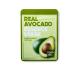 FARMSTAY Real Essence Mask(10 Sheets) - AVOCADO | Korean Skin Care Mask Sheet 1 Count (Pack of 10)
