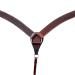 HILASON Western Horse Breast Collar Tack American Leather Dark Brown