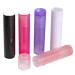 10pcs lip balm tubes empty lipstick sleeves container lid for crayon chapstick DIY homemade lip balm (random colors)