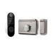 Fingerprint Lock Electronic Smart Door Locks Waterproof WiFi Card APP Unlock Access Control System Password Card Outdoor (Color : Package C 3) (Package a 1)