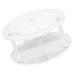 Rotating Acrylic Eyelash Tweezers Holder - 12 Hole Organizer for Eyelash Extensions (Pure White) | International Shipping Available - Buy Online on GoSupps.com