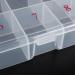 OLACD Grids Tip Box 10 Organizer Art Nail Transparent Reusable Number Empty Clear Nail Plastic Display False Number - Buy Online on GoSupps.com