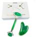 Facial Massage & Scraping Tool Set - Neck Roller for Puffiness & Wrinkle Reduction | Green Skin Care Essentials - Buy Online on GoSupps.com