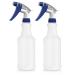 Bar5F Plastic Spray Bottles Leak Proof Empty 16 oz. Value Pack of 2 for Chemical and Cleaning Solutions Adjustable Head Sprayer Fine to Stream
