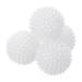 uxcell 4pcs Reusable Laundry Dryer Balls Vinyl Drying Balls for Reduce Wrinkles Static Fabric Softener Reduce Drying Time Save on Energy White