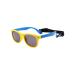 FOURCHEN Flexible Polarized Baby Sunglasses for Toddler and Infant with Strap Age 0-3 Yellow