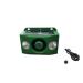 Double Spotlight Solar Bird and Animal Repellent lamp Animal Repellent Wild Boar Flashing Light White Strong Light Super Loud(2 Spotlights)(2 Spotlights)