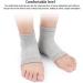 Xiongqi Soft Heel Socks - 4 Pairs Moisturizing Gel Open Toe Socks for Cracked Skin Care - Buy Online on GoSupps.com