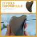 FRCOLOR Triangular Scraping Board - Chinese Guasha Tool for Face Neck & Foot Massage | Jade Comb & Scraper for Muscle Relief | International Shipping Available - Buy Online on GoSupps.com