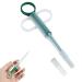OBYJCA Pet Pill Plunger Popper for Small Cats Dogs Pill Gun Dispenser Shooter Pet Piller Reusable Cat Pill Dispenser Soft Tip Tablet Syringe Pusher Animal Medicine Feeder for Feeding Accessories