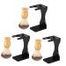 Minkissy 3 sets of razor set dust brush for the face razor men black suit shaving brushes and bowl men black suits hairdressing brush jack wood hair clipping third gang man