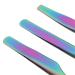 Premium 3Pcs Stainless Steel Tweezers Set for Nail Art & Eyelash Grafting - Ideal Manicure Tool | International Shipping Available - Buy Online on GoSupps.com