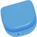 Verdant Touch Sky Blue Denture Case - Portable Dustproof Storage Box for Artificial Teeth | International Shipping Available - Buy Online on GoSupps.com