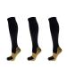 3 Pirs Copper Compression Socks for Men & Women (20-30 mmHg) Best Graduated Athletic Fit for Running Nurses Flight Travel & Maternity Pregnancy - Boost Stamina Circulation & Recovery L/XL
