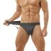 Broddle Men's Charcoal Grey Stretchy Nylon Jockstrap - Medium Size - Buy Online on GoSupps.com