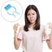 Sky-Blue Nose Pincher Snore Strips - 10pcs Nasal Clips for Snoring and Nose Bleeding - Buy Online on GoSupps.com