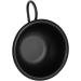 2PCS Black Makeup Mixing Bowl Set - Spa & Shaving Bowl with Handle for Facial Masks & Razor Foam - 9.2cm - Buy Online on GoSupps.com