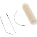 Buy Hair Extension Weft Yarn and Needles - Perfect for Wigs & Human Hair in Beige | International Shipping Available - Buy Online on GoSupps.com