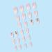 VOTACOS Pink Ombre Star Press On Nails - Medium Square False Nails for Women - Buy Online on GoSupps.com