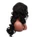 SHIYID Lace Front Wigs for Black Women - Long Curly Synthetic Black Hair Wig | International Shipping Available - Buy Online on GoSupps.com