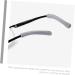 Buy Housoutil 2St Glasses Bend Replacement Bar | Anti-Slip Ear Pads & Earring Cushions for Glasses - Gray Nylon 5x0.7cm | International Shipping Available - Buy Online on GoSupps.com