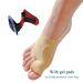 Bunion Sleeves Corrector for Men & Women - Big Toe Straightener Hallux Valgus Splint | Gel Pads & Foot Care Kit for Pain Relief (Beige - Buy Online on GoSupps.com