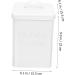 1 Set Washing Storage Bucket Laundry Laundry Dispenser Organizer Bucket 23X15.5CM White - Buy Online on GoSupps.com