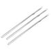 Stainless Steel Triple Ring Ear Spoon Earwax Remover Cleaning Tool Earpick Earwax Removal for Family Use