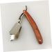Buy Minkissy Manual Razor for Men - Metal Safety Shaver with Mahogany Wooden Handle | International Shipping Available - Buy Online on GoSupps.com