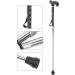 Walking Stick Walkers for Seniors Walking Cane Anti- Slip HEI Adjustable Cane Foldable Walking Cane Fold-up Collapsible Adjustable Portable Hand Walking Stick rollator Walker Durable Mobility Aid - Buy Online on GoSupps.com